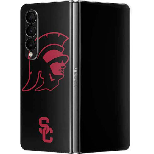University of Southern California USC Trojan Mascot Galaxy Z Fold4 5G Skin