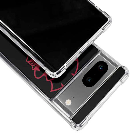 University of Southern California USC Trojan Mascot Google Pixel 8 Clear Case