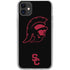 University of Southern California USC Trojan Mascot iPhone 11 Clear Case