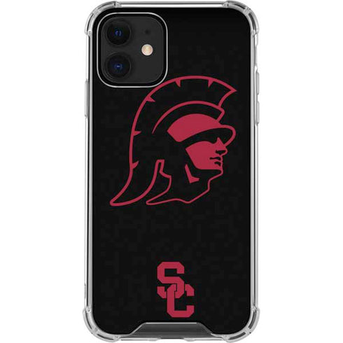 University of Southern California USC Trojan Mascot iPhone 12 Mini Clear Case