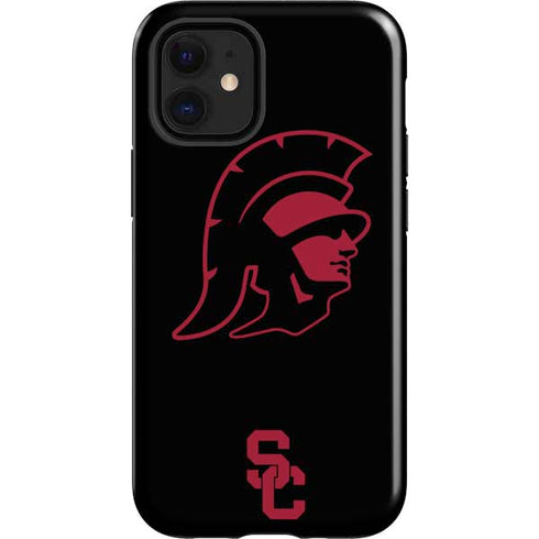 University of Southern California USC Trojan Mascot iPhone 12 Mini Impact Case