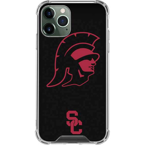 University of Southern California USC Trojan Mascot iPhone 12 Pro Clear Case