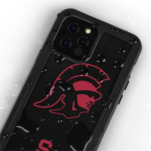 University of Southern California USC Trojan Mascot iPhone 12 Pro Waterproof Case
