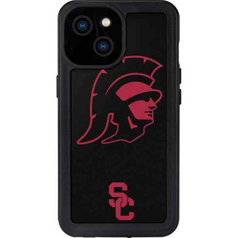 University of Southern California USC Trojan Mascot iPhone 13 Mini Waterproof Case