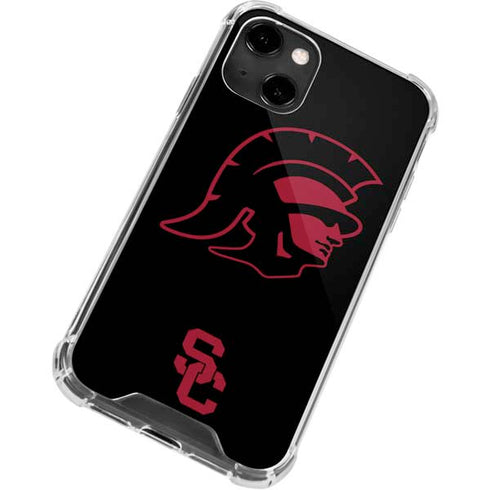 University of Southern California USC Trojan Mascot iPhone 14 Clear Case