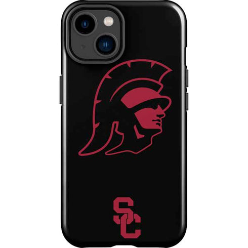 University of Southern California USC Trojan Mascot iPhone 15 Plus Impact Case