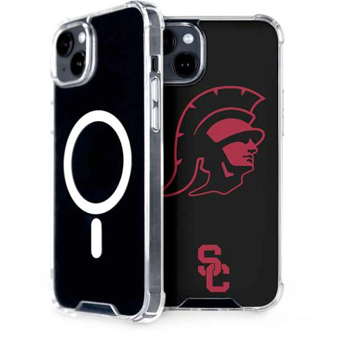 University of Southern California USC Trojan Mascot iPhone 15 Plus MagSafe Case