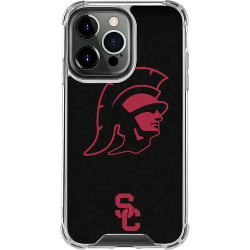 University of Southern California USC Trojan Mascot iPhone 15 Pro Clear Case