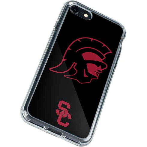 University of Southern California USC Trojan Mascot iPhone SE (2nd & 3rd Gen) Clear Case