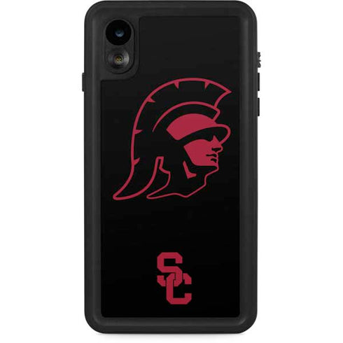 University of Southern California USC Trojan Mascot iPhone XR Waterproof Case