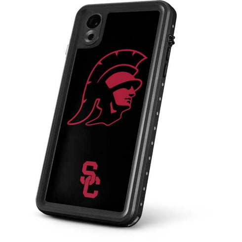 University of Southern California USC Trojan Mascot iPhone XR Waterproof Case
