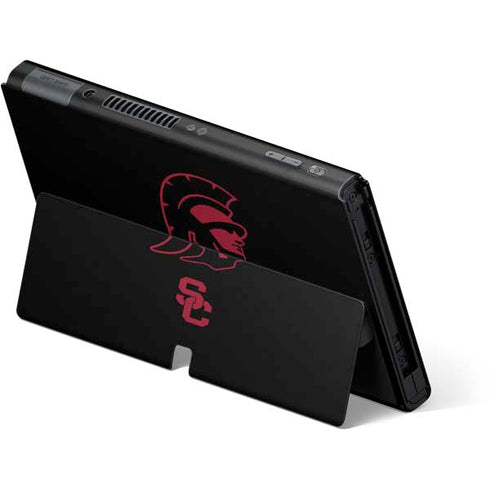 University of Southern California USC Trojan Mascot Nintendo Switch OLED (2021) Skin