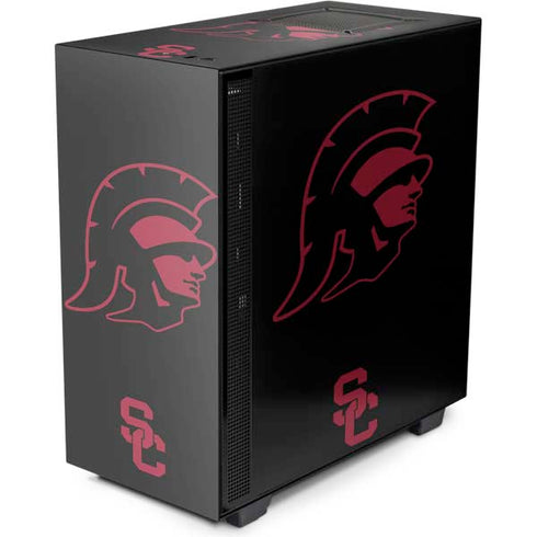 University of Southern California USC Trojan Mascot NZXT H510 Compact ATX Mid-Tower Case Skin