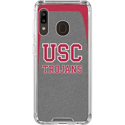 University of Southern California USC Trojans Galaxy A30 Clear Case