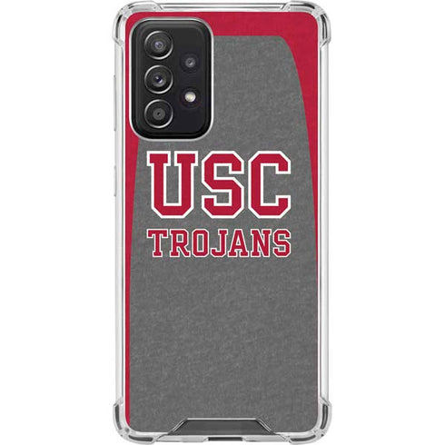 University of Southern California USC Trojans Galaxy A52 5G Clear Case
