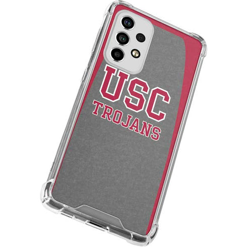University of Southern California USC Trojans Galaxy A53 5G Clear Case