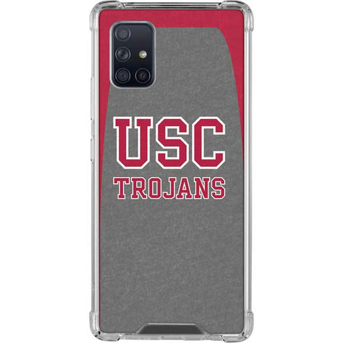 University of Southern California USC Trojans Galaxy A71 5G Clear Case