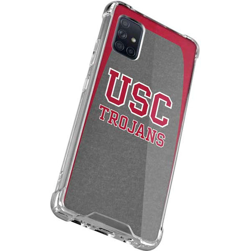 University of Southern California USC Trojans Galaxy A71 5G Clear Case