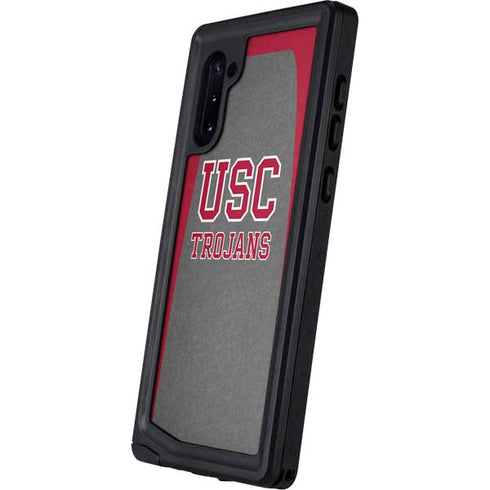 University of Southern California USC Trojans Galaxy Note 10 Waterproof Case
