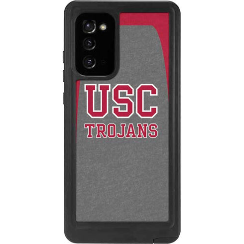 University of Southern California USC Trojans Galaxy Note20 5G Waterproof Case
