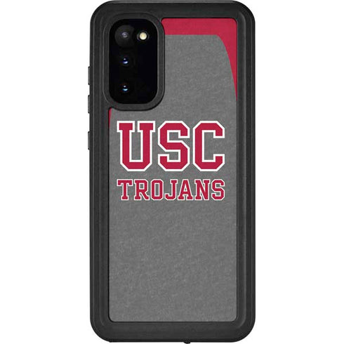 University of Southern California USC Trojans Galaxy S20 Waterproof Case