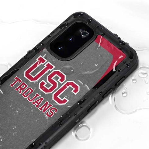 University of Southern California USC Trojans Galaxy S20 Waterproof Case