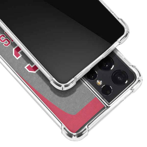 University of Southern California USC Trojans Galaxy S21 Ultra 5G Clear Case