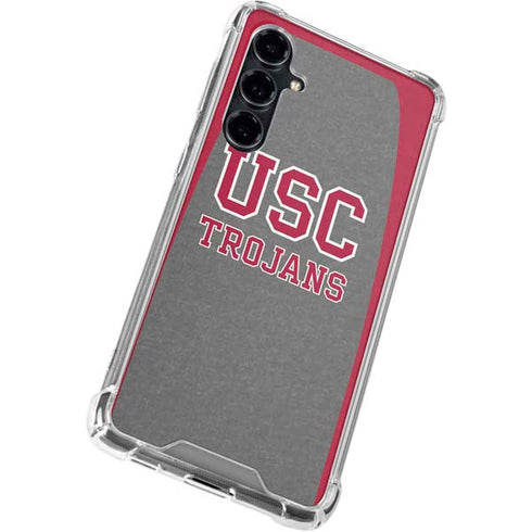 University of Southern California USC Trojans Galaxy S23 FE Clear Case