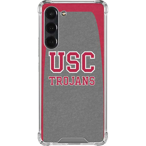 University of Southern California USC Trojans Galaxy S23 Plus Clear Case