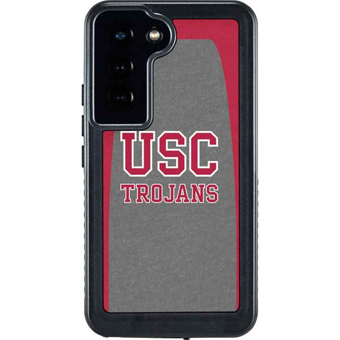 University of Southern California USC Trojans Galaxy S23 Waterproof Case