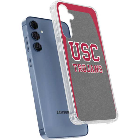 University of Southern California USC Trojans Galaxy S24 Clear Case