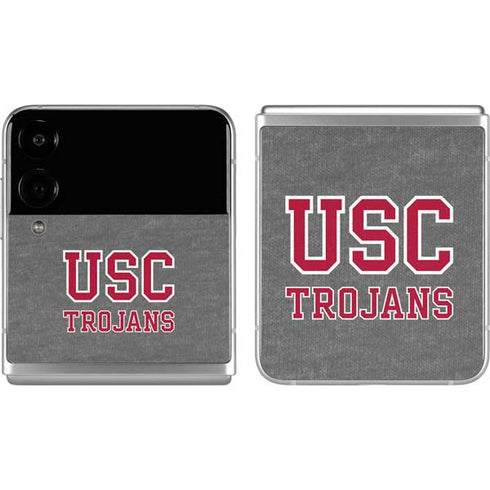 University of Southern California USC Trojans Galaxy Z Flip4 5G Skin