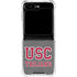 University of Southern California USC Trojans Galaxy Z Flip5 5G Clear Case