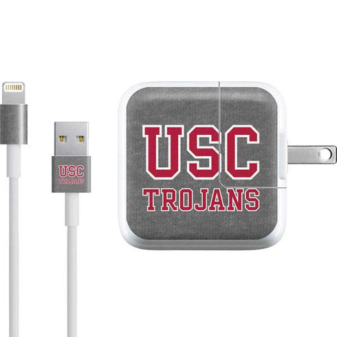 University of Southern California USC Trojans iPad Charger (10W USB) Skin