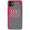 University of Southern California USC Trojans iPhone 11 Clear Case
