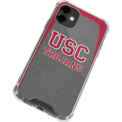 University of Southern California USC Trojans iPhone 12 Clear Case
