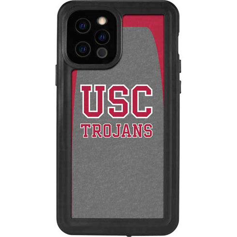 University of Southern California USC Trojans iPhone 12 Pro Waterproof Case