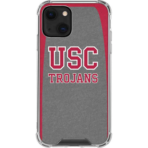University of Southern California USC Trojans iPhone 14 Plus Clear Case