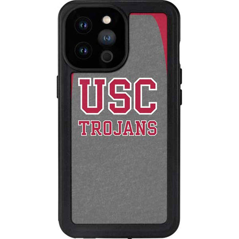 University of Southern California USC Trojans iPhone 14 Pro Max Waterproof Case