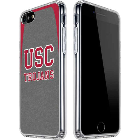 University of Southern California USC Trojans iPhone SE (2nd & 3rd Gen) Clear Case
