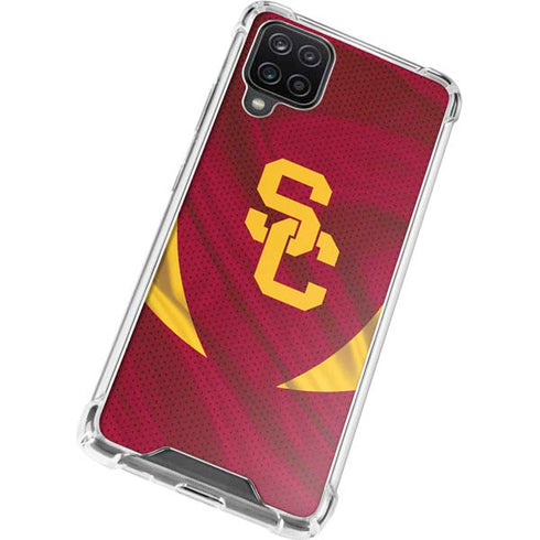 University of Southern California USC Trojans Jersey Galaxy A12 Clear Case