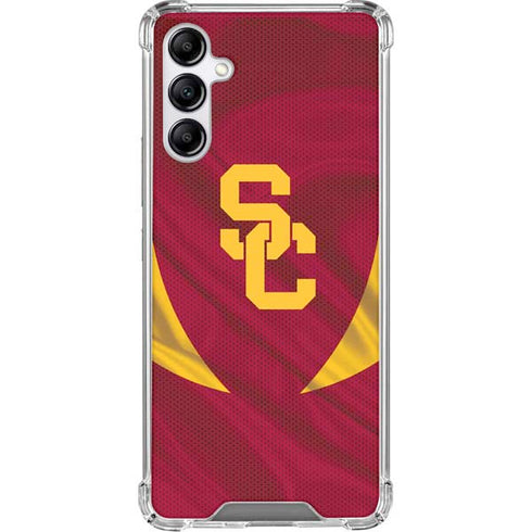 University of Southern California USC Trojans Jersey Galaxy A15 5G Clear Case