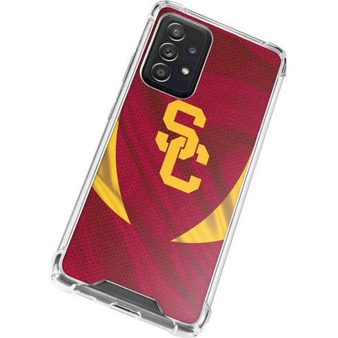 University of Southern California USC Trojans Jersey Galaxy A52 5G Clear Case