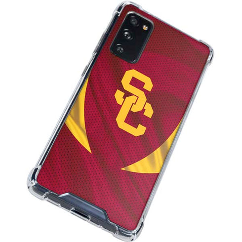 University of Southern California USC Trojans Jersey Galaxy S20 FE Clear Case