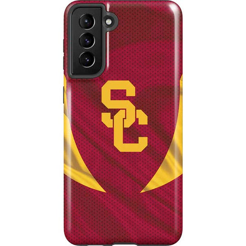University of Southern California USC Trojans Jersey Galaxy S21 FE Pro Case