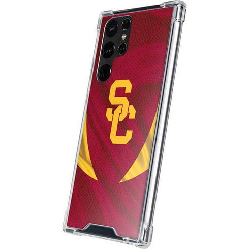 University of Southern California USC Trojans Jersey Galaxy S22 Ultra Clear Case