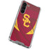 University of Southern California USC Trojans Jersey Galaxy S23 Plus Clear Case
