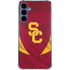 University of Southern California USC Trojans Jersey Galaxy S24 Clear Case