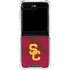 University of Southern California USC Trojans Jersey Galaxy Z Flip5 5G Clear Case
