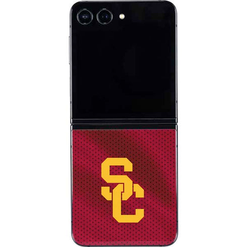 University of Southern California USC Trojans Jersey Galaxy Z Flip5 5G Skin